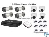 CC Camera Package Offer 8 Pcs 