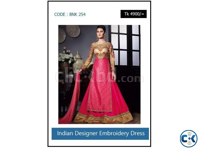 Indian Designer Embroidery Dress large image 0