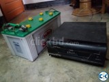 IPS 600 VA with battery Hamko165 A H