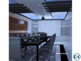 Corporate Office interior decoration Desk-500