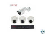 CCTV Camera 4Pc Total Packages 13 500 TK Brand CP - PLUS.