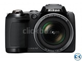 Nikon Coolpix L310 Digital Camera - Black 14.1MP 