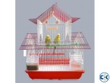 House Style Economy China Bird Cage two story