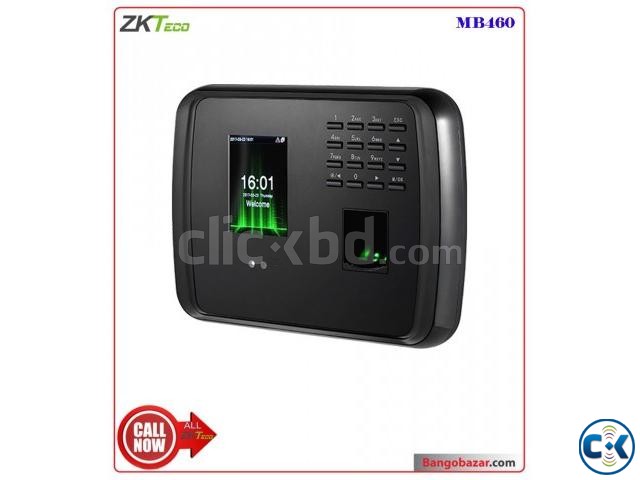 ZKTeco MB460 Face Finger Card Password Time Attendance large image 0