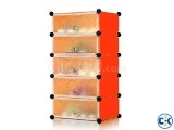 5 layers Drawer Type Plastic Storage Cabinet Wardrobe
