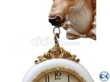 Deer Shape Double Sided Clock wall decorative