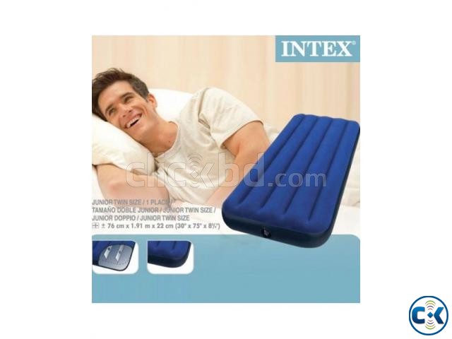 intex Single Air Bed in BD Free Pumper large image 0