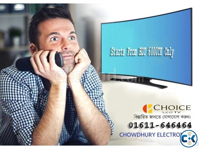 CHOICE LED TV Lowest Price in Bangladesh  large image 0
