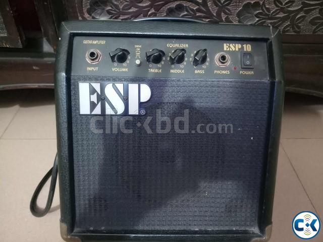 ESP 10 WATT guitar amplifier with overdrive large image 0