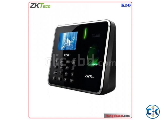 ZKTeco K50A Fingerprint Time Attendance Access Control large image 0