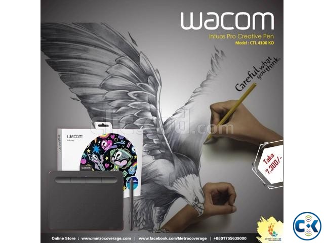 Wacom Intuos pro Creative Pen Model CTL 4100 KO large image 0