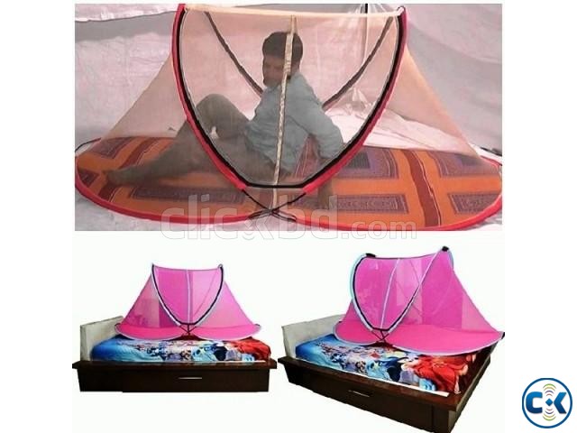 Portable Adult Mosquito Net Single Assorted color large image 0