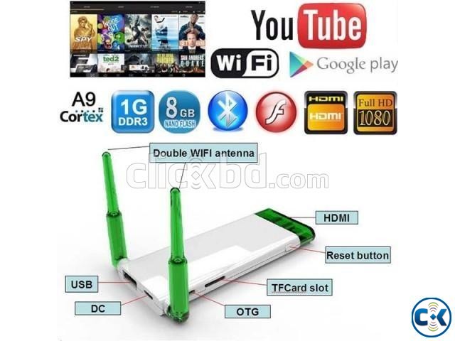 CLOUD STICK ANDROID 4.4 SMART TV DONGLE 1080p HD MEDIA NEW large image 0