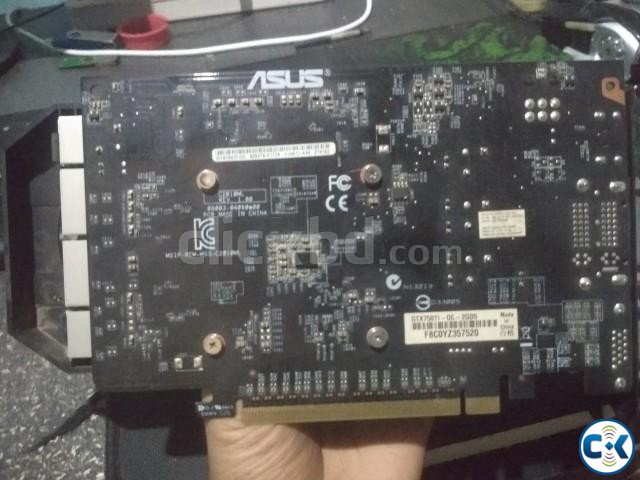 ASUS Nvidia GeForce GTX 750TI OC 2GB DDR5 Full Fresh  | ClickBD large image 0