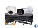 Dahua 2MP 1080p 2pcs CCTV Camera Package