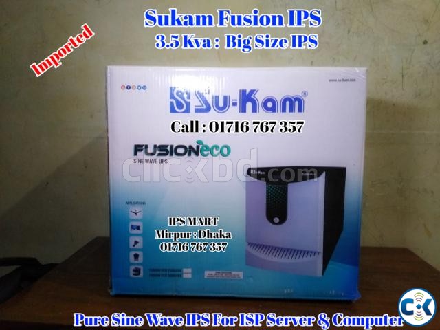 Sukam 3.5 KVA 48 Volt Server IPS UPS Now In Bangladesh large image 0