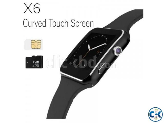 Bakrry X6 Smart Watch Phone Carve Display large image 0