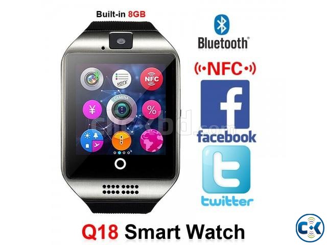 Q18 Smart Watch in BD Single Sim Gear large image 0