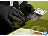 Our Chemical is 100 pure.We clean all currencies