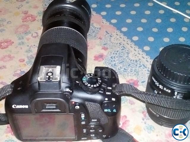 Canon 1300d With 75 300mm Lens Clickbd