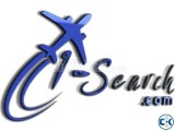 Search and book flights with no booking fees 1-SEARCH.COM