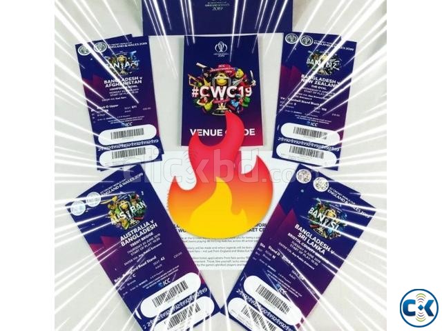 ICC World Cup 2019 Tickets large image 0