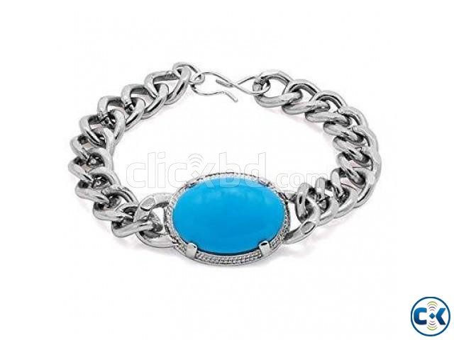 Salman khan Blue Stone Bracelet for Men large image 0