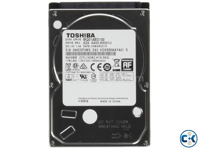 Toshiba 1TB SATA-300 Hard Drive large image 0