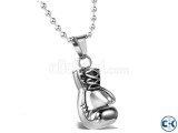 Silver Filled Stainless Steel Chain With Locket