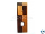 Two Color Wooden Wall Clock
