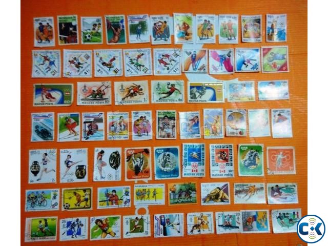 Olympic Games Sports Stamps 64 pcs  | ClickBD large image 0