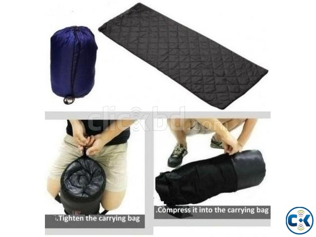 Roll Up Camping Sleeping bed Bag Single Visitor large image 0