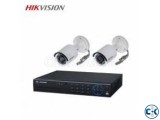 Hikvision 2pic cc camera 4channel DVR full package