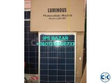 Luminnous solar panel made in India