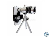 Universal 12X Zoom Telescope Mobile Phone Lens