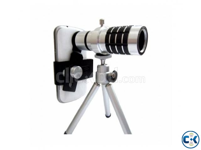 Universal 12X Zoom Telescope Mobile Phone Lens large image 0