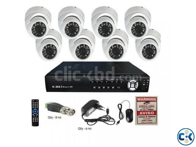 HD Hikvision 2PCS CCTV FUll Packge wholesale price | ClickBD large image 0
