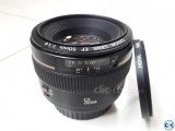 Canon EF 50mm F1.4 USM Camera Lens with HOYA filter