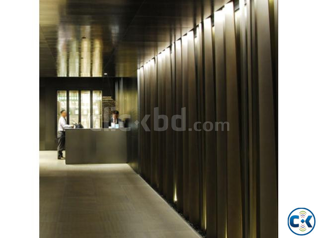 Experience Luxurious Stainless Steel Wall Panel large image 1