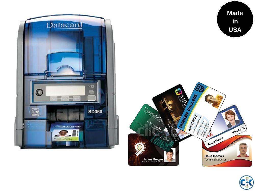 Datacard SD360 ID Card Printer Dual Sided  large image 0