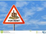 1500 sft South Facing Flat ready for Rent