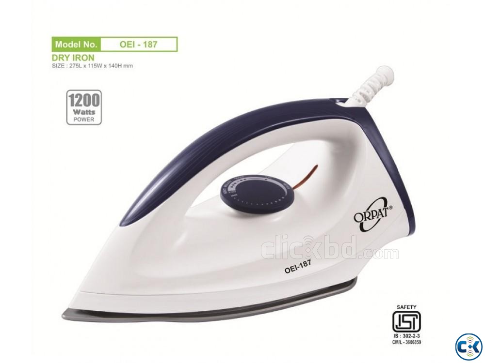Orpat OEI 1200 W White  | ClickBD large image 0