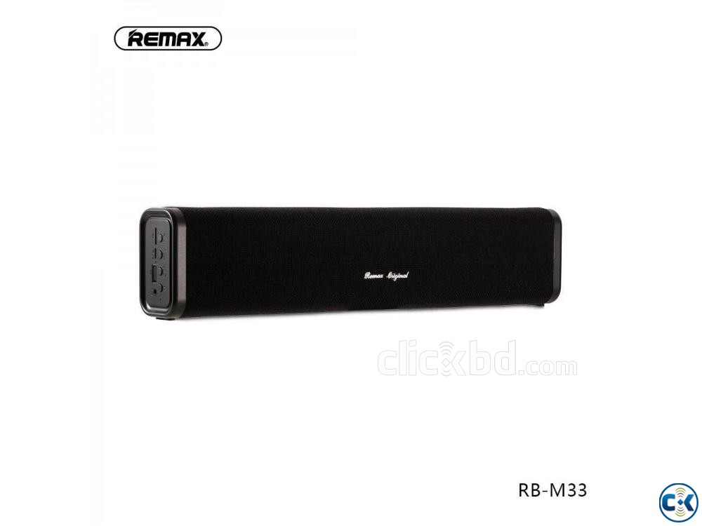 Remax RM-M33 Wireless Bluetooth Mini Soundbar large image 0