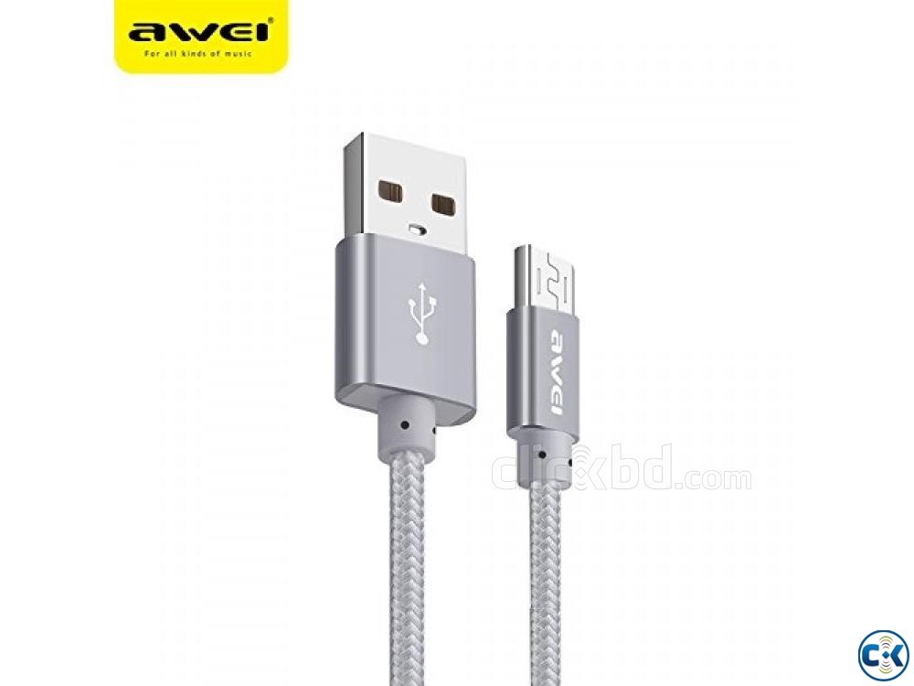 AWEI CL-10 Fast Data Cable For Power Bank large image 0