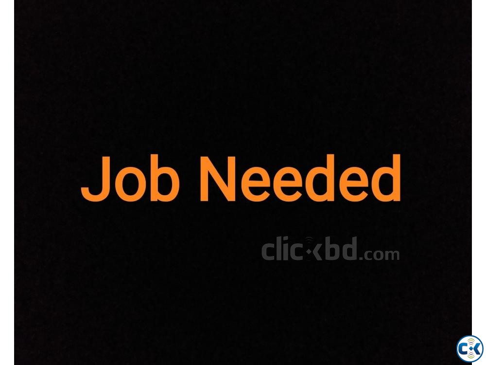 Bank job needed | ClickBD large image 0
