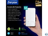 Everycom S6 Android Projector 3D HD Mini Pocket Projector
