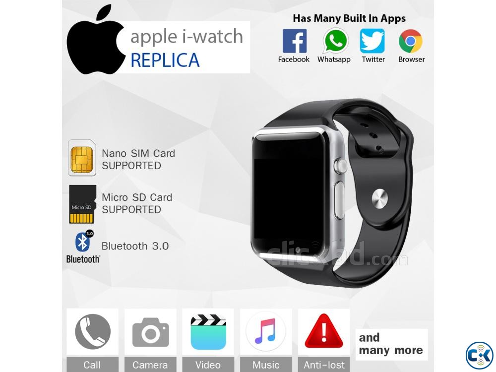 Smart Watch Mobile Watch SIM Supported Watch large image 0