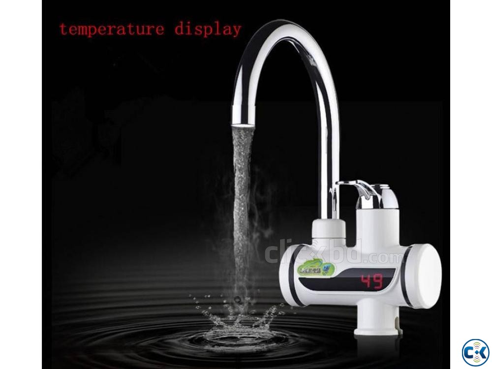 Instant Hot Water Tap with Digital Meter large image 0