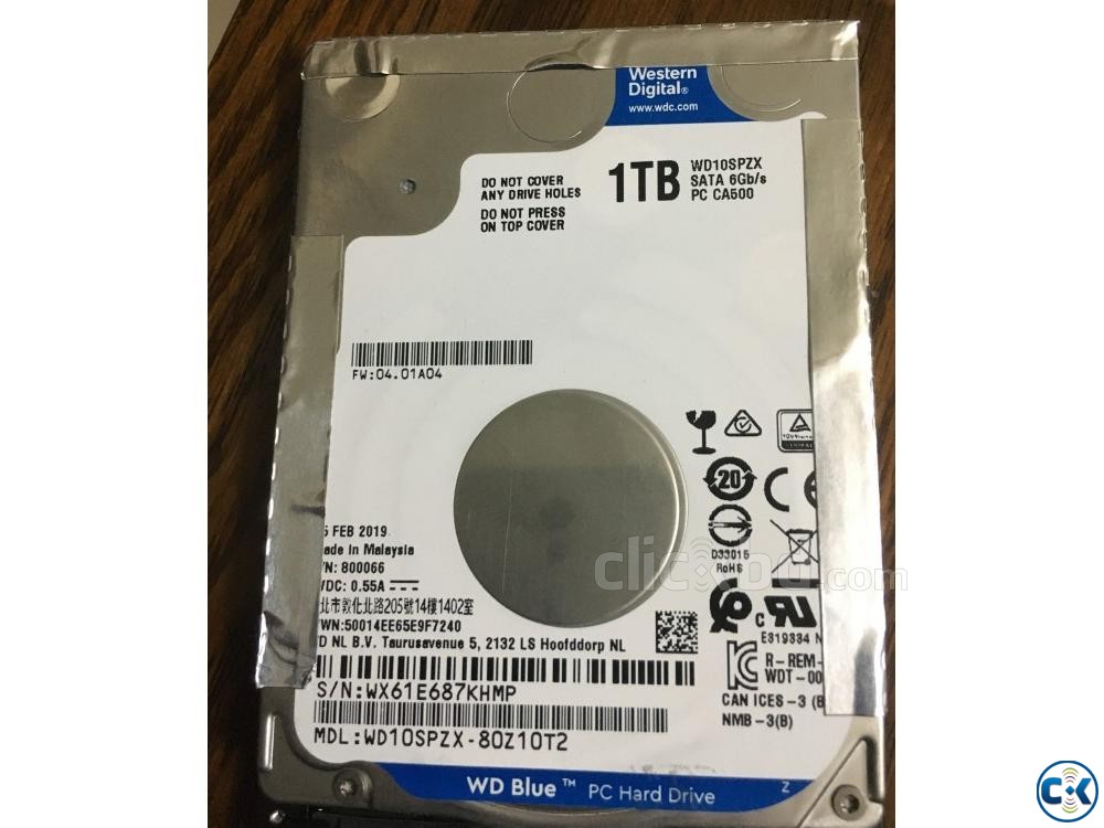 WD 1TB HDD rpm 5400 large image 0