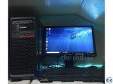 Intel Core i3 2nd Gen Pc with Asus 19 Fresh Monitor